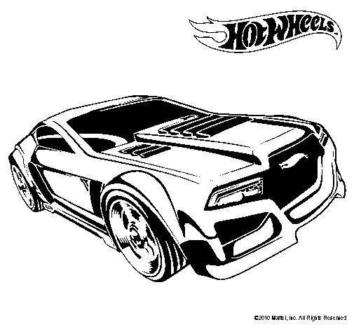 Coloring page: Hot wheels (Transportation) #145913 - Free Printable Coloring Pages