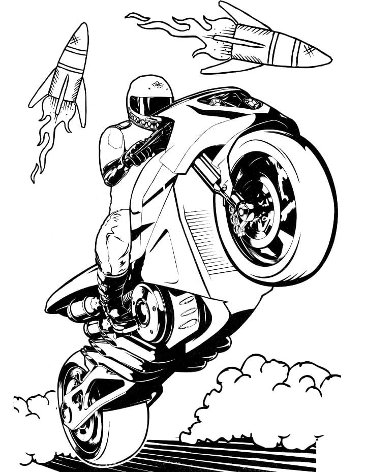 Free printable Hot Wheels coloring page #174760 from Transportation collection