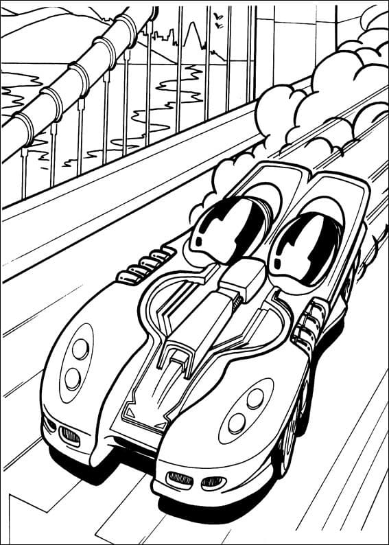 Free printable Hot Wheels coloring page #174770 from Transportation collection Free printable Hot Wheels coloring page #174770 from Transportation collection