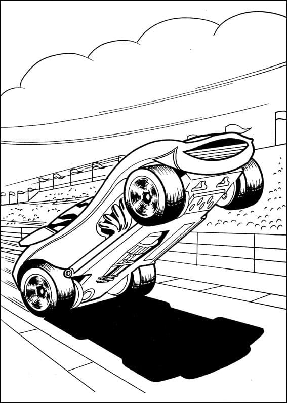 Free printable Hot Wheels coloring page #174781 from Transportation collection