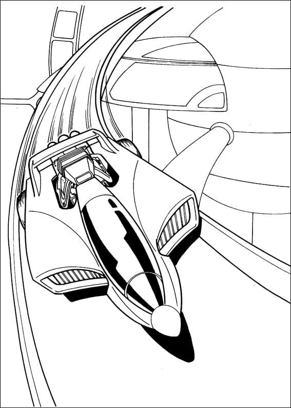 Free printable Hot Wheels coloring page #174783 from Transportation collection