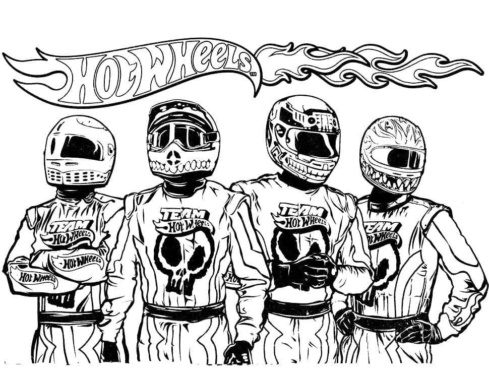 Free printable Hot Wheels coloring page #218457 from Transportation collection