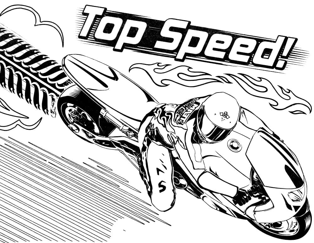 Free printable Hot Wheels coloring page #218459 from Transportation collection