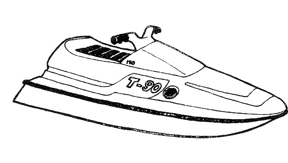 Drawings Jet ski / Seadoo (Transportation) – Printable coloring pages