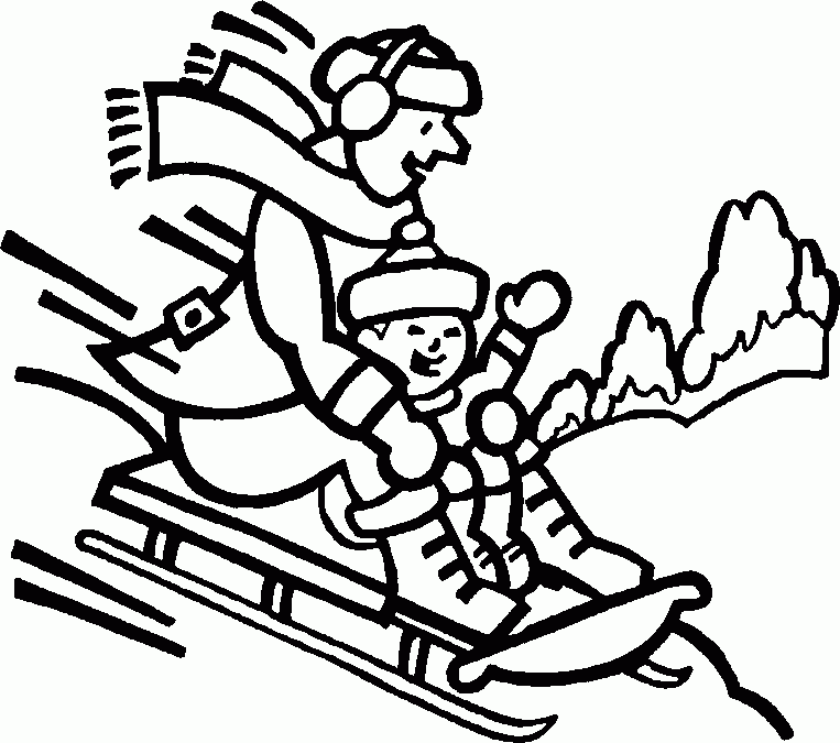 Coloring page: Luge (Transportation) #142532 - Free Printable Coloring Pages