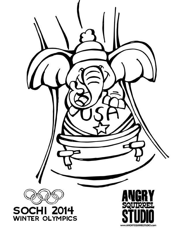 Coloring page: Luge (Transportation) #142546 - Free Printable Coloring Pages