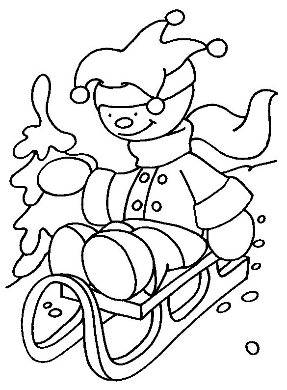 Coloring page: Luge (Transportation) #142551 - Free Printable Coloring Pages