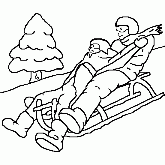 Coloring page: Luge (Transportation) #142570 - Free Printable Coloring Pages