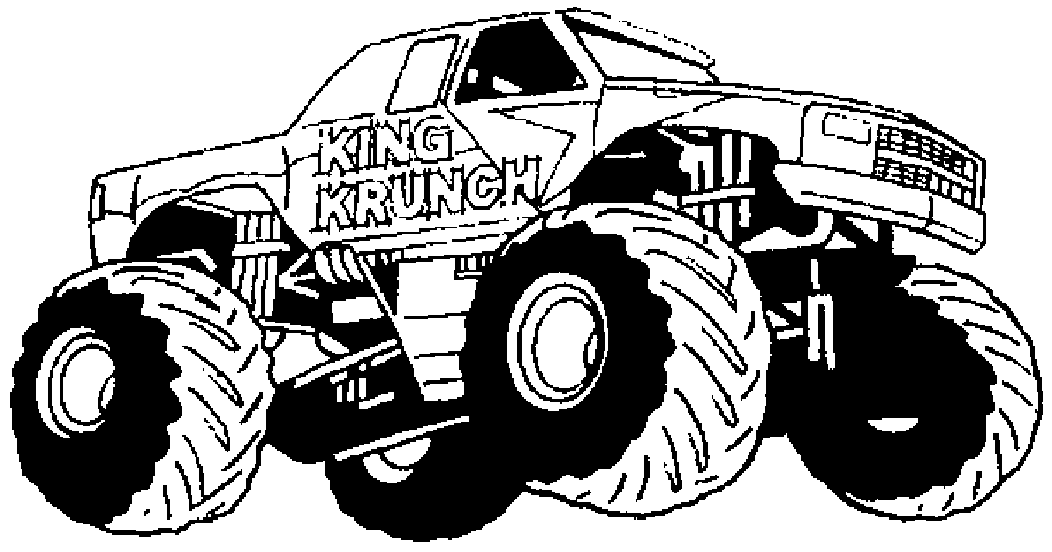 Coloring page: Monster Truck (Transportation) #141295 - Free Printable Coloring Pages