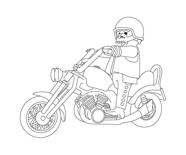 Coloring page: Motorcycle (Transportation) #136299 - Free Printable Coloring Pages