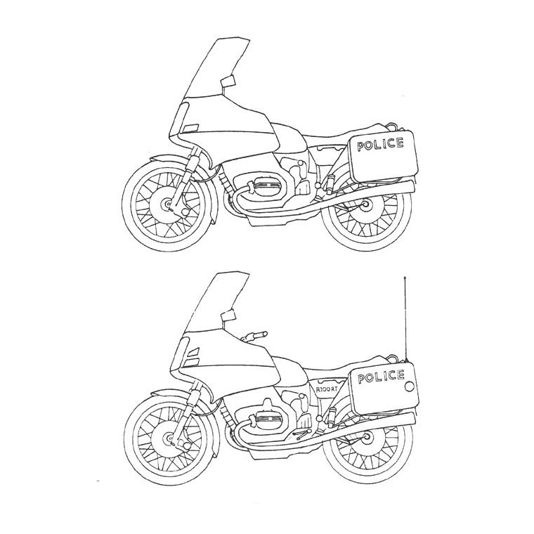 Coloring page: Motorcycle (Transportation) #136343 - Free Printable Coloring Pages