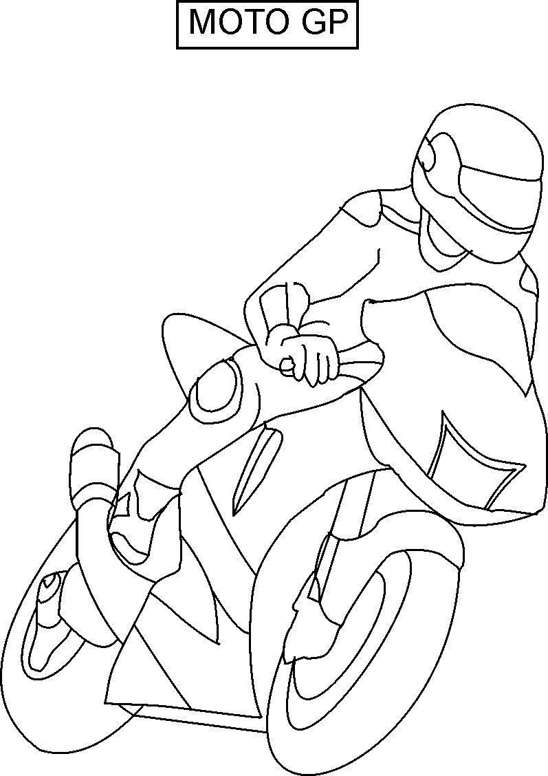 Coloring page: Motorcycle (Transportation) #136439 - Free Printable Coloring Pages