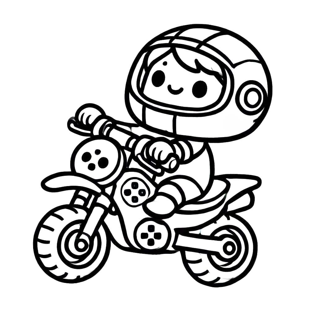 Free printable Motorcycle coloring page #218146 from Transportation collection