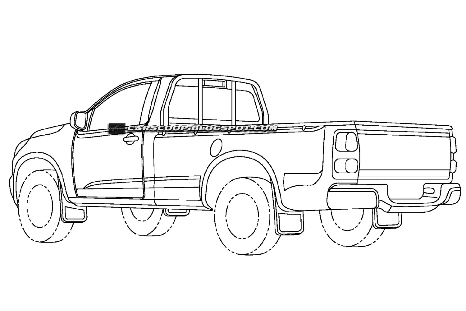 Coloring page: Pickup (Transportation) #144295 - Free Printable Coloring Pages