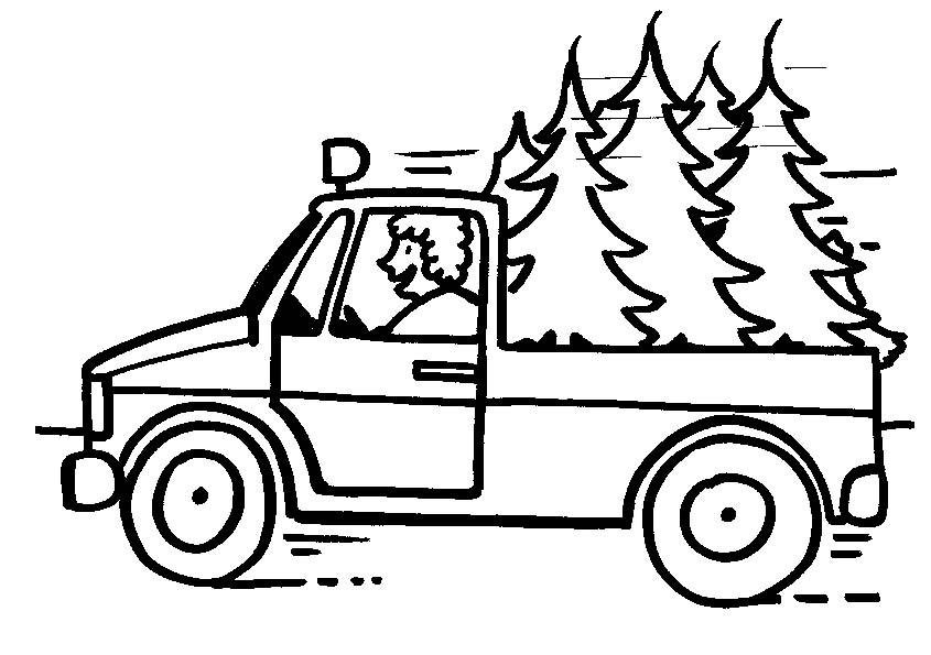 Coloring page: Pickup (Transportation) #144385 - Free Printable Coloring Pages