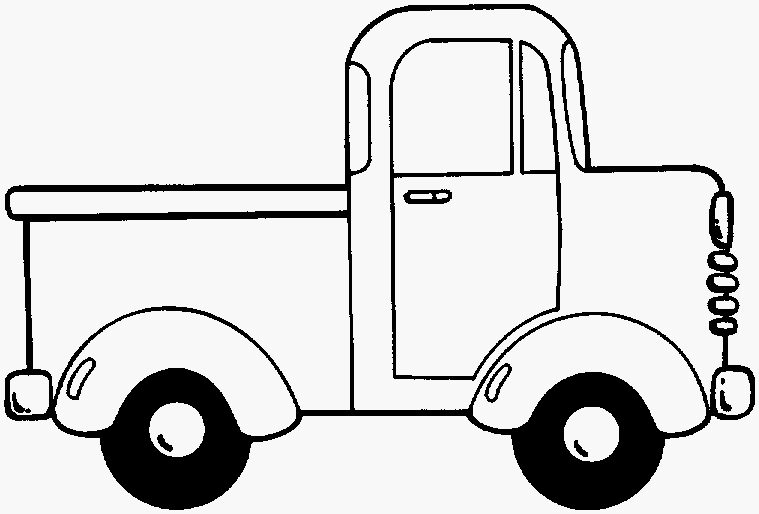 Coloring page: Pickup (Transportation) #144408 - Free Printable Coloring Pages