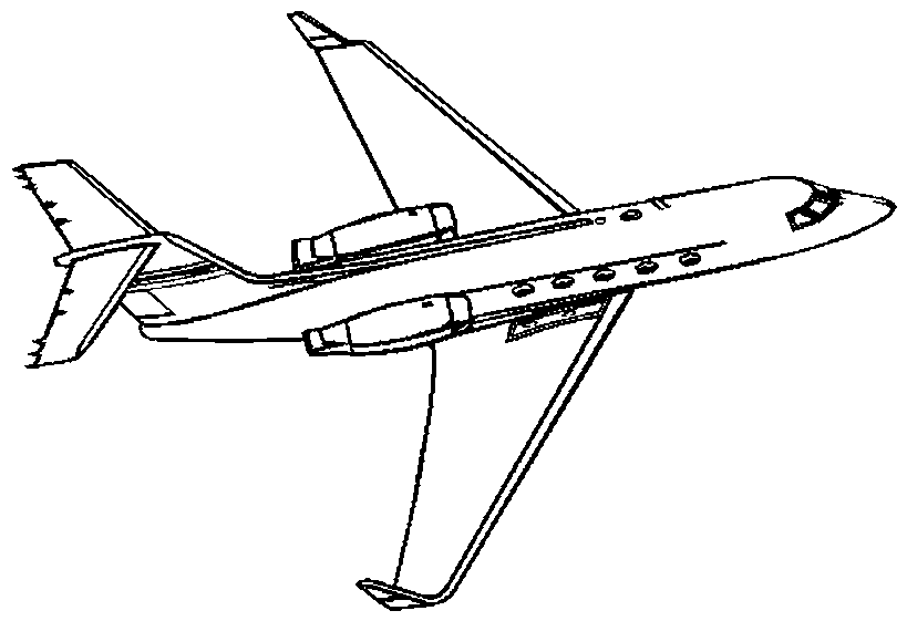 Coloring page: Plane (Transportation) #134782 - Free Printable Coloring Pages