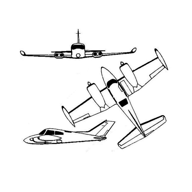 Coloring page: Plane (Transportation) #134789 - Free Printable Coloring Pages