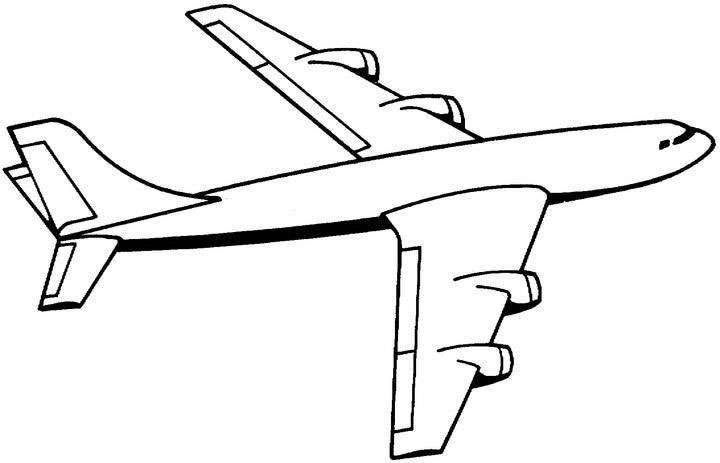 Coloring page: Plane (Transportation) #134792 - Free Printable Coloring Pages