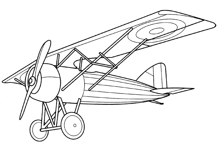 Coloring page: Plane (Transportation) #134827 - Free Printable Coloring Pages