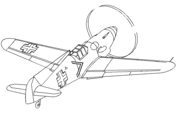 Coloring page: Plane (Transportation) #134831 - Free Printable Coloring Pages
