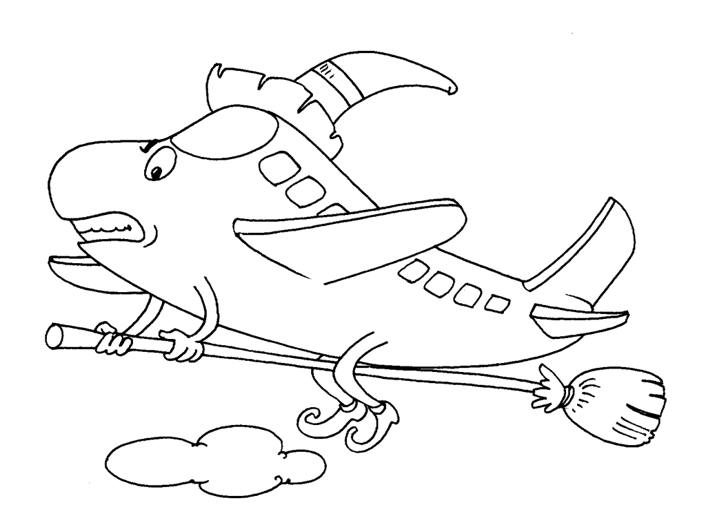 Coloring page: Plane (Transportation) #134834 - Free Printable Coloring Pages