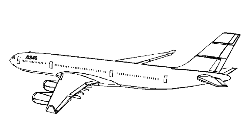 Coloring page: Plane (Transportation) #134842 - Free Printable Coloring Pages