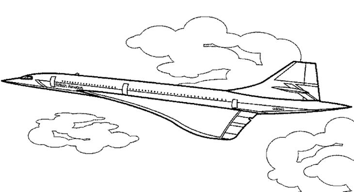 Coloring page: Plane (Transportation) #134852 - Free Printable Coloring Pages