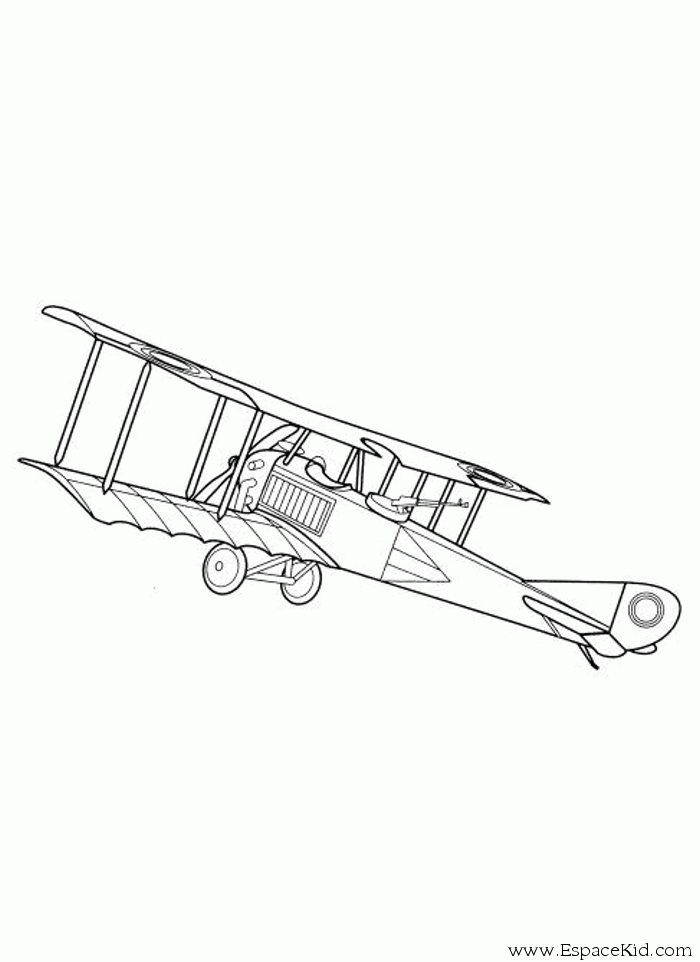 Coloring page: Plane (Transportation) #134856 - Free Printable Coloring Pages