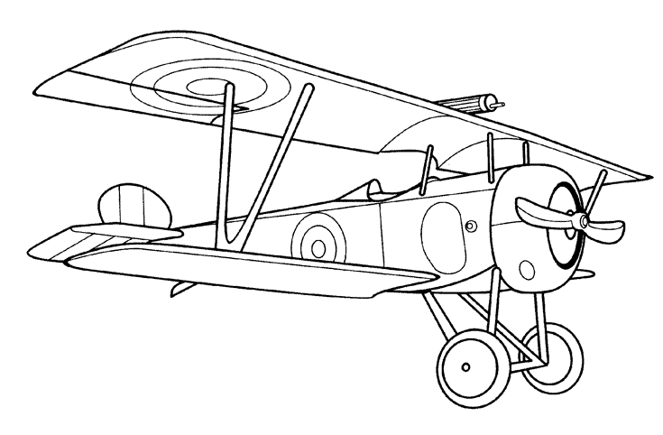 Coloring page: Plane (Transportation) #134862 - Free Printable Coloring Pages