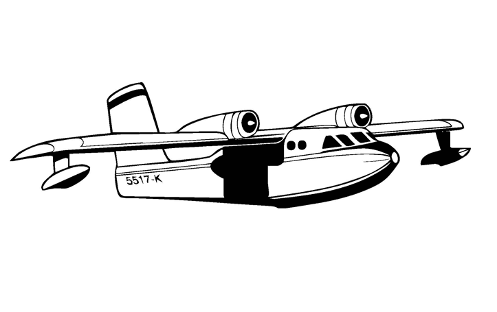 Coloring page: Plane (Transportation) #134874 - Free Printable Coloring Pages