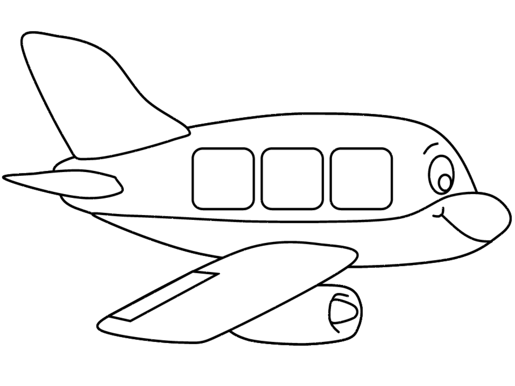 Coloring page: Plane (Transportation) #134883 - Free Printable Coloring Pages