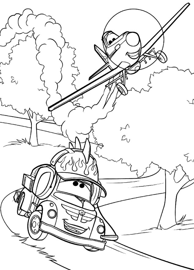 Coloring page: Plane (Transportation) #134891 - Free Printable Coloring Pages