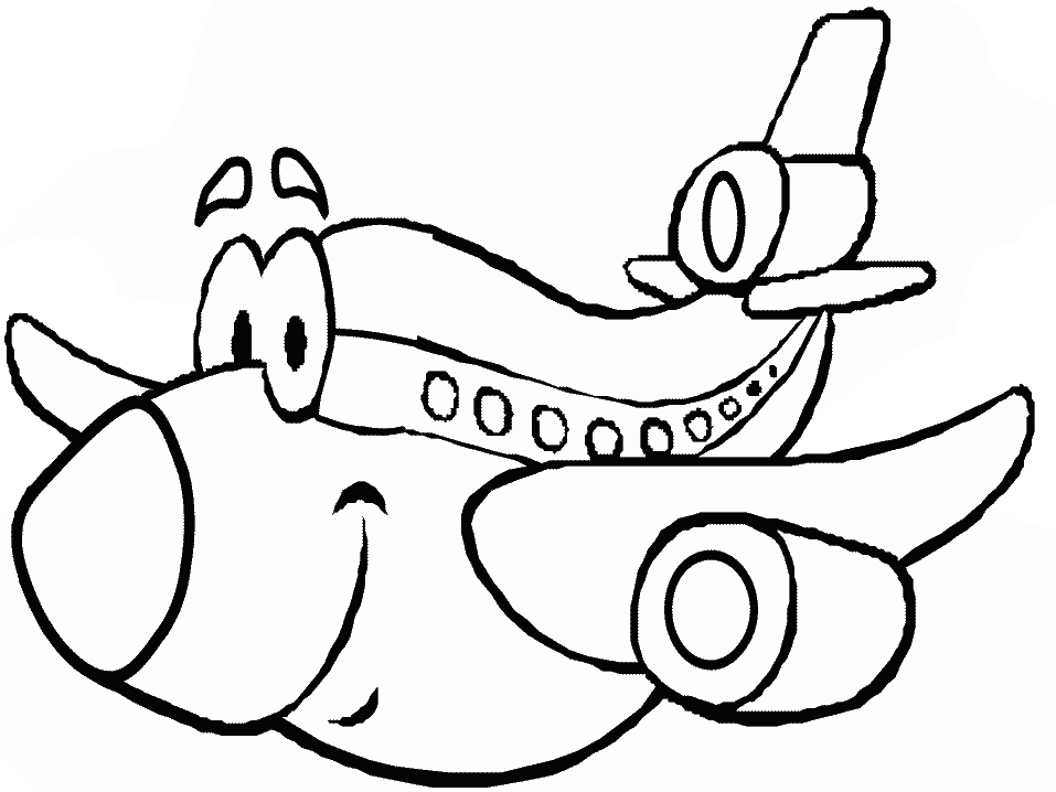 Coloring page: Plane (Transportation) #134926 - Free Printable Coloring Pages