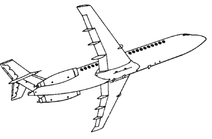 Coloring page: Plane (Transportation) #134934 - Free Printable Coloring Pages