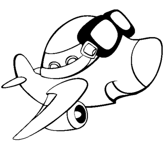 Coloring page: Plane (Transportation) #134968 - Free Printable Coloring Pages