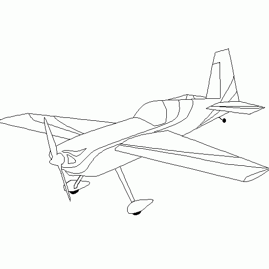 Drawing Plane #134973 (Transportation) – Printable coloring pages