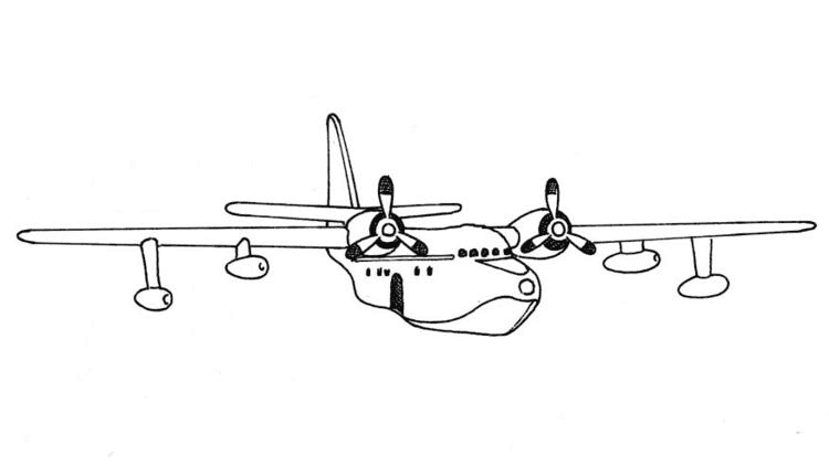 Coloring page: Plane (Transportation) #134993 - Free Printable Coloring Pages