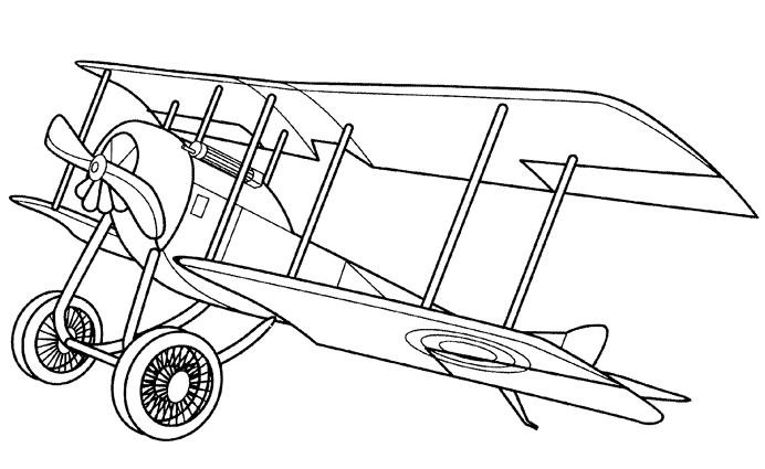 Coloring page: Plane (Transportation) #135014 - Free Printable Coloring Pages