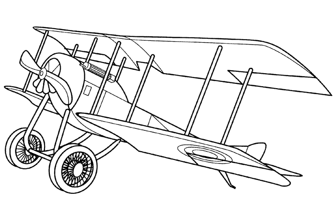 Plane #135014 (Transportation) – Free Printable Coloring Pages