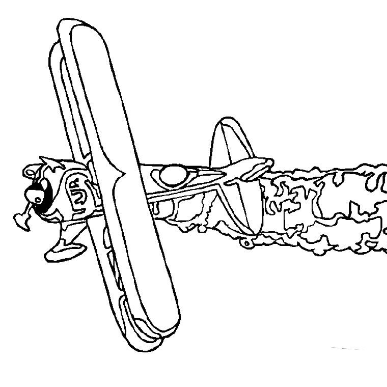 Coloring page: Plane (Transportation) #135023 - Free Printable Coloring Pages