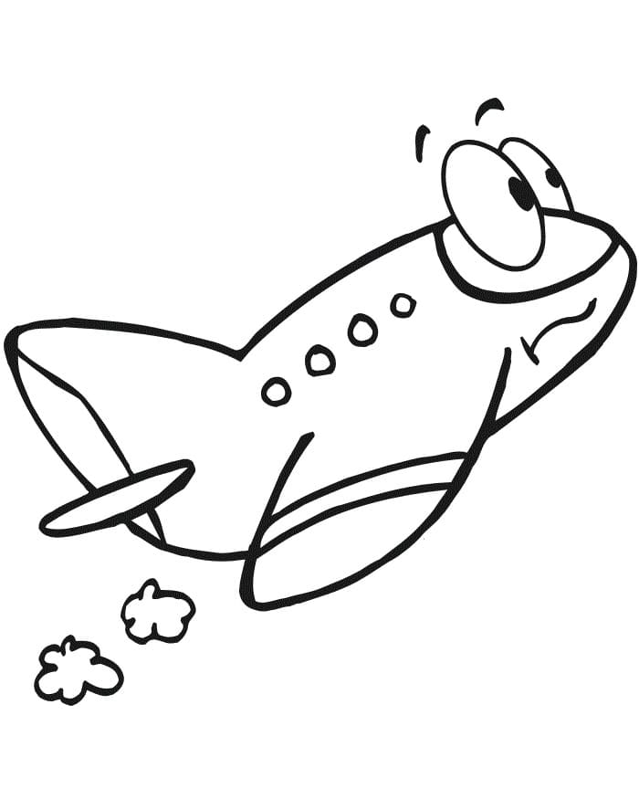 Free printable Plane coloring page #183577 from Transportation collection