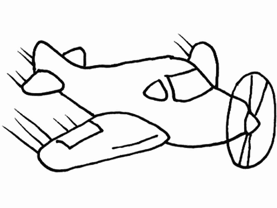 Free printable Plane coloring page #183586 from Transportation collection
