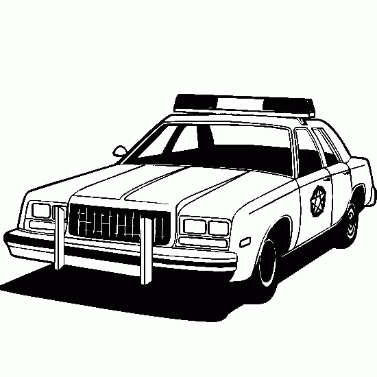 Coloring page: Police car (Transportation) #142941 - Free Printable Coloring Pages