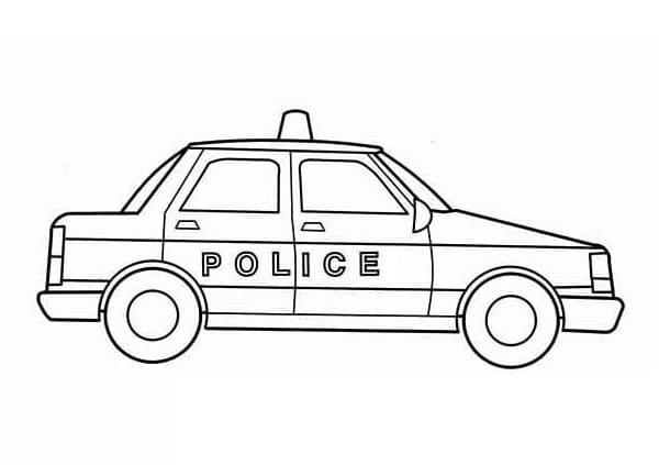 Free printable Police car coloring page #198553 from Transportation collection Free printable Police car coloring page #198553 from Transportation collection