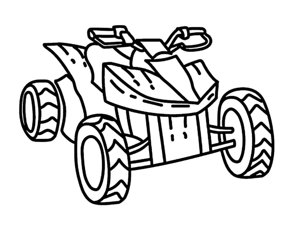 Free printable Quad / ATV coloring page #179377 from Transportation collection
