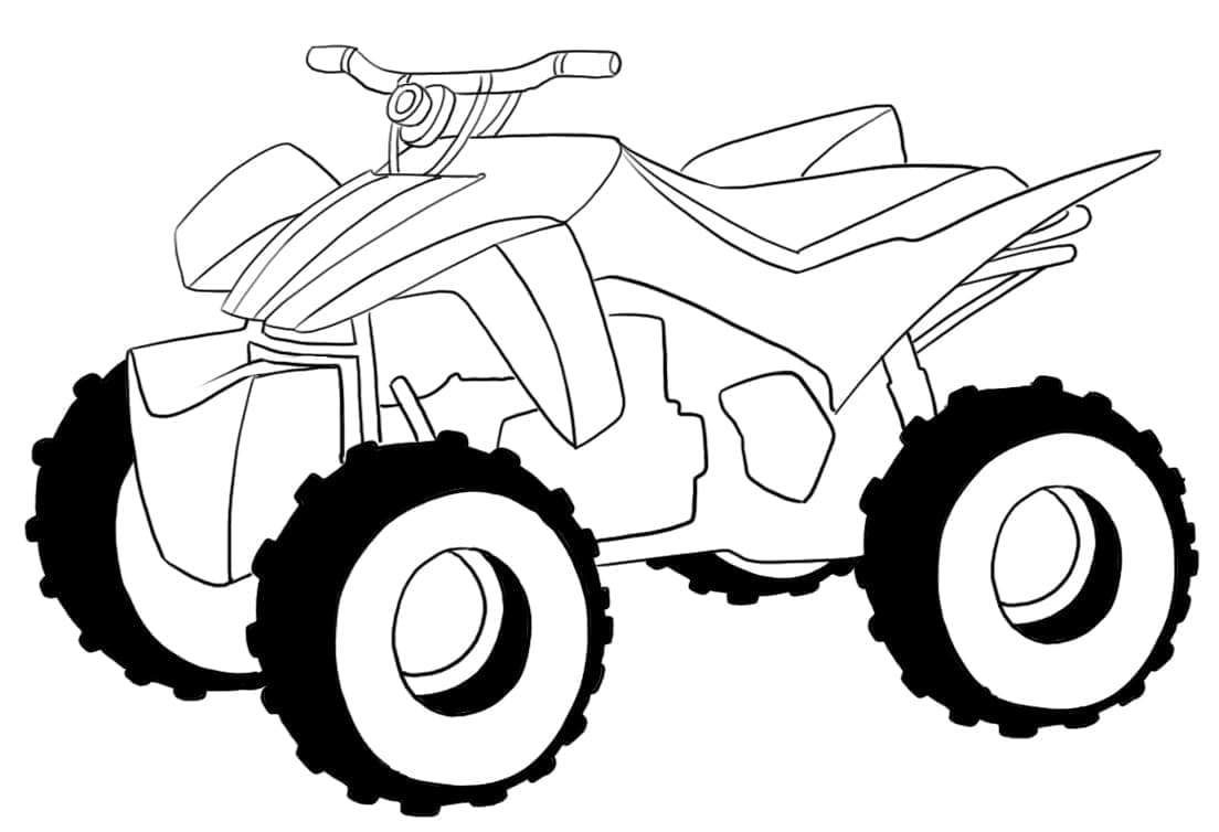 Free printable Quad / ATV coloring page #179380 from Transportation collection