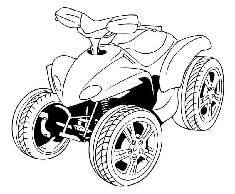 Free printable Quad / ATV coloring page #179382 from Transportation collection