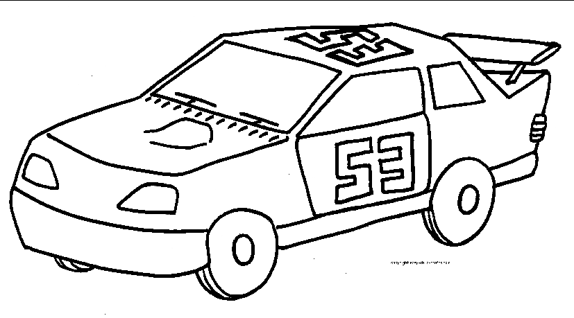 Coloring page: Race car (Transportation) #138841 - Free Printable Coloring Pages