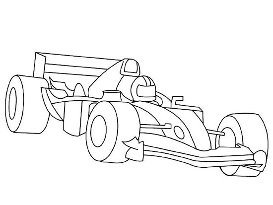 Coloring page: Race car (Transportation) #138843 - Free Printable Coloring Pages
